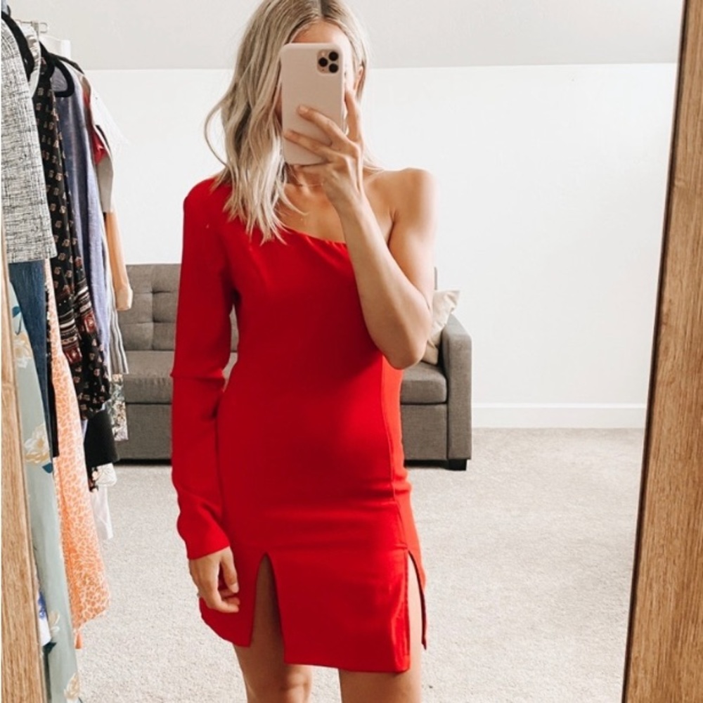 Red Revolve Superdown dress size small